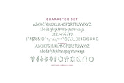 FolkFlora Botanical Display Font, a Sans Serif Font by Graphic Spirit (Thumbnail 2 of 8)