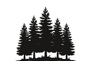 Majestic Pine Trees SVG, a Finance Illustration by Amazin_art (Thumbnail 23 of 32)