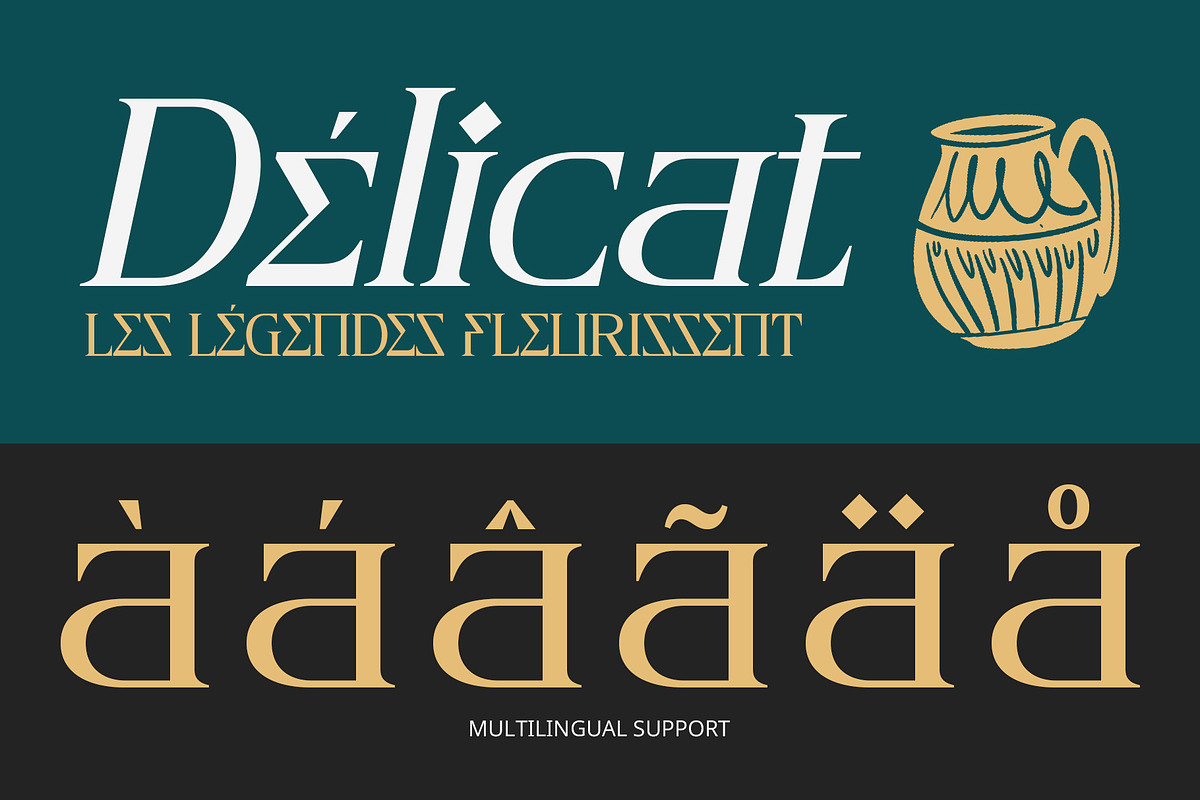 CS Elmore – Ancient Greek Font, a Serif Font by Craft Supply Co. (Photo 5 of 8)