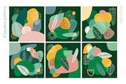 Floral abstract bundle. Botanic set., a Pattern Graphic by lisa_kalev (Thumbnail 22 of 24)