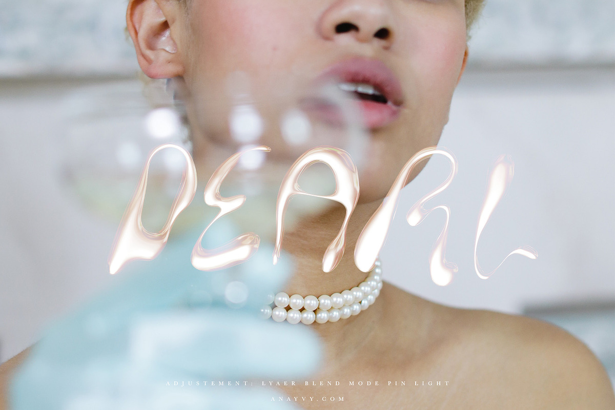 Alien Skin | liquid metal material, a Font by ana & yvy (Photo 3 of 11)