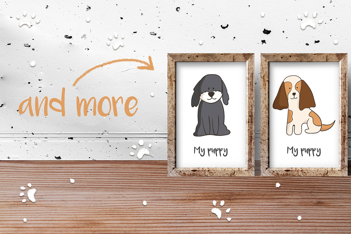 Cute Puppies, an Illustration by clipick (Photo 9 of 10)