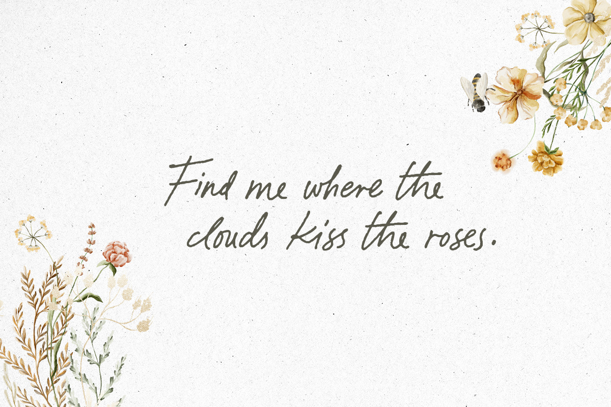 Paradine - Ligature Handwritten Font, a Handwritten Font by Sarid Ezra (Photo 6 of 12)