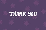 Purple Saturday Font - Groovy Font, a Handwritten Font by ariodsgn (Thumbnail 7 of 7)