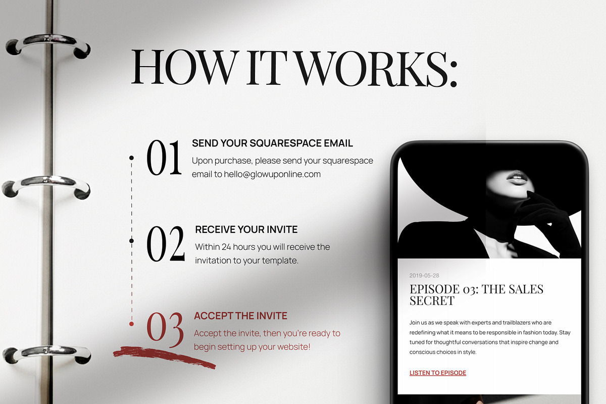 Squarespace Template for Coaching preview 7