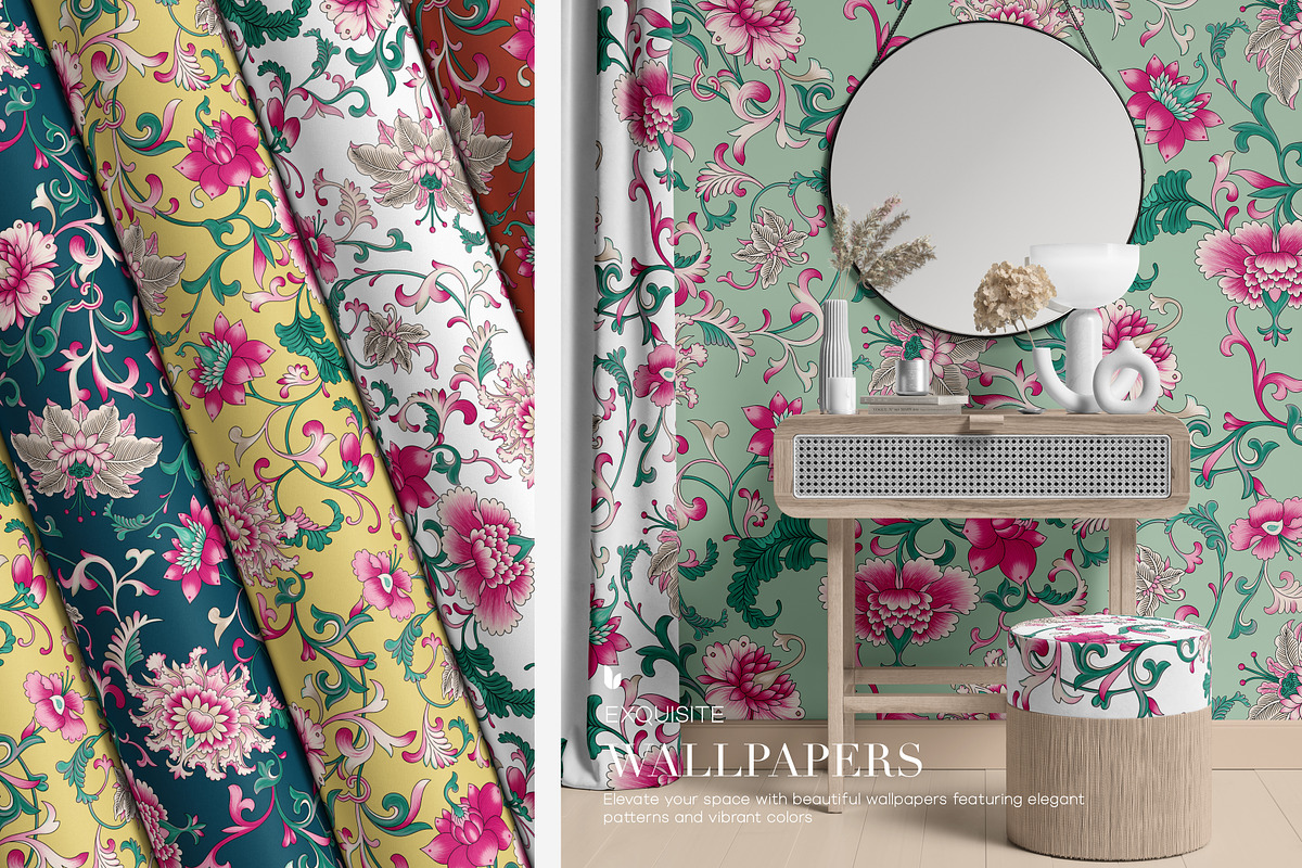 Classic Chinese Ornamental Patterns, a Pattern Graphic by LEAFure (Photo 3 of 10)