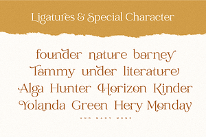 Catchy Mager - Fancy Ligature Font