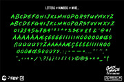 Black Cyanide, a Font by Remedy667 (Thumbnail 10 of 10)