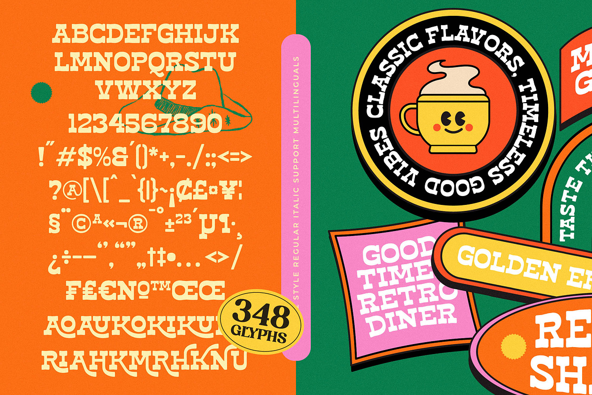 Haose Rodeko Western Slab Serif, a Slab Serif Font by AmorfaType (Photo 11 of 12)