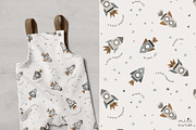 Space Explorer Pattern Collection, a Pattern Graphic by Point and Poem (Thumbnail 3 of 6)