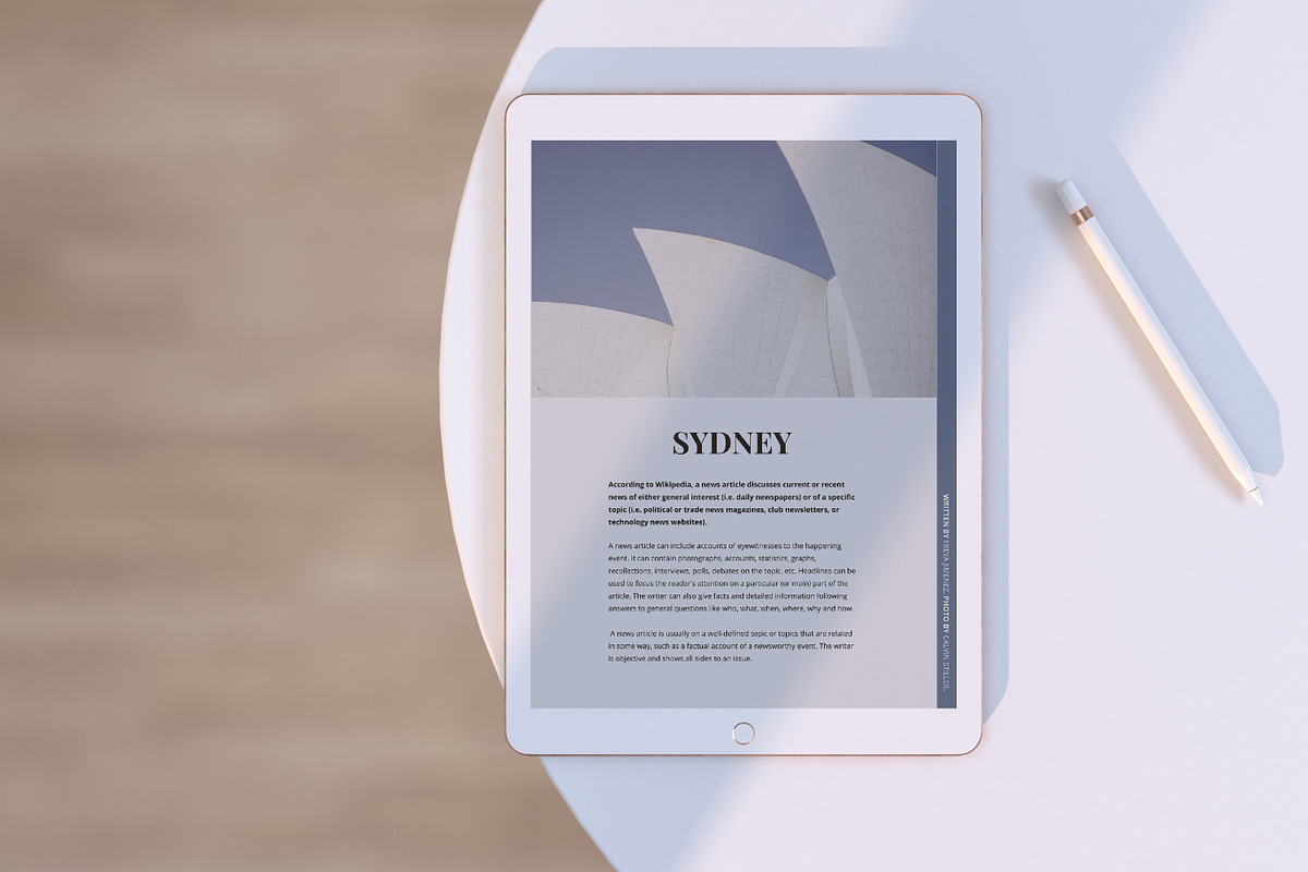 Minimal iPad & Poster Scene Creator, a Product Mockup by StyleMockups (Photo 5 of 9)
