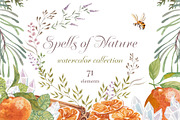 Spells of Nature, a Decorative Illustration by Flo Sacred Art (Thumbnail 1 of 7)