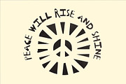 Peace Pieces 40 Hand-Cut Peace Icons, a Decorative Illustration by Madeline ODonoghue Design (Thumbnail 8 of 10)