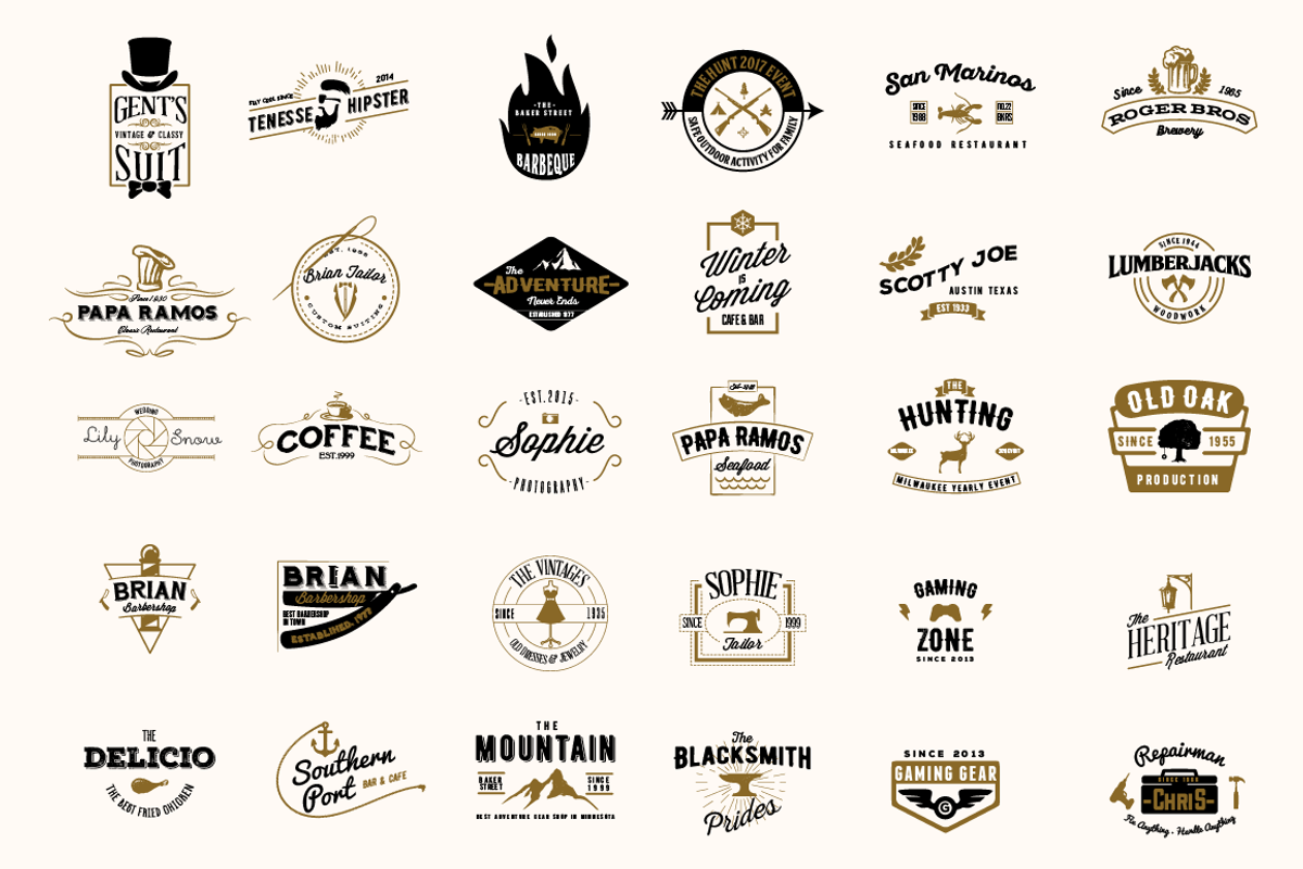 Komplit - 30 Badges Set, a Branding & Logo Template by Suhandi (Photo 22 of 24)