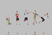 Football Women, a Characters & Person 3D Model by Studio Ochi (Thumbnail 3 of 10)