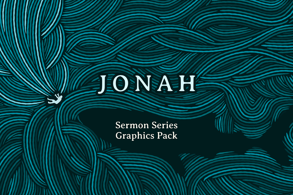 Jonah Sermon Series Graphics Pack, a Presentation Template by Greater Worth (Photo 1 of 8)
