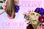 Modern Antique Collage Creator 200+, an Object Graphic by CatJello Graphics (Thumbnail 1 of 15)