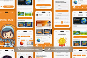 Stellar Quiz - Space Academy Quiz UI, an App Template by twinstd (Thumbnail 4 of 5)