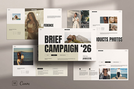 Creative Brief Presentation Template, a Presentation Template by TemplatesForest
