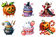 Halloween Sweets Clipart, an Illustration by DreamPrint404 (Thumbnail 6 of 6)