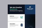 Corporate Flyer Design Layout, a Flyer Template by MightyDesign (Thumbnail 4 of 8)
