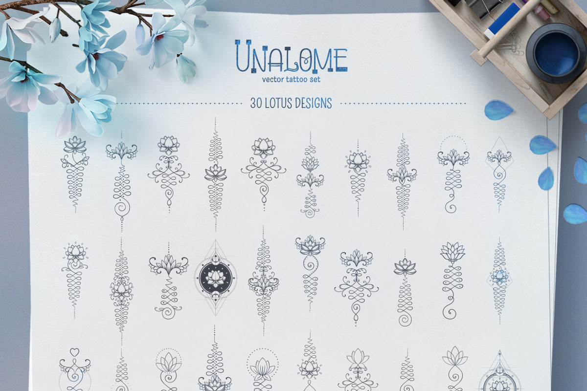 UNALOME | 60 vector designs, an Illustration by Varvara Gorbash (Photo 5 of 6)