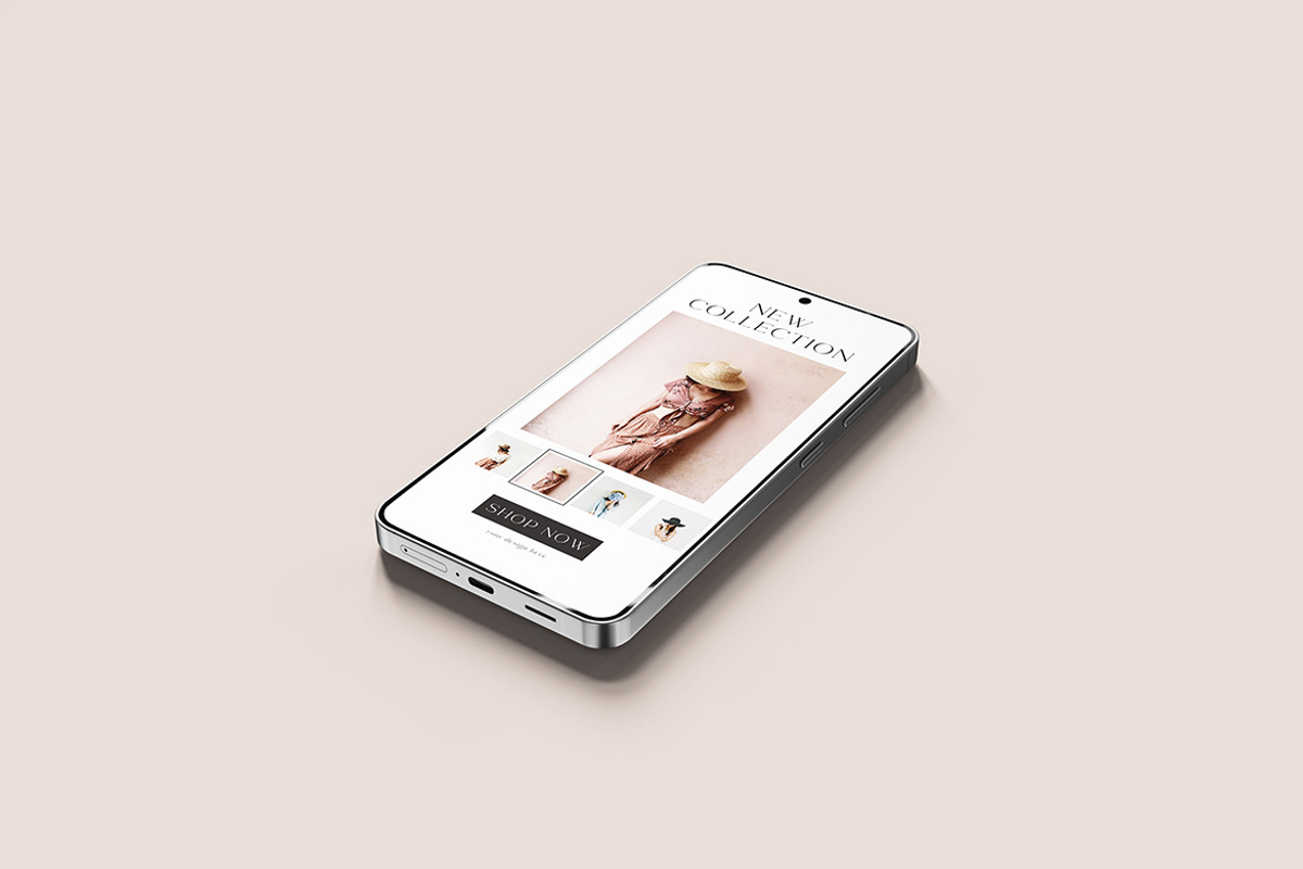 Smartphone Mockup, a Product Mockup by MrLetters (Photo 2 of 5)