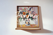 Square Frame Mockup Art PSD, a Household Mockup by momomockps (Thumbnail 9 of 9)