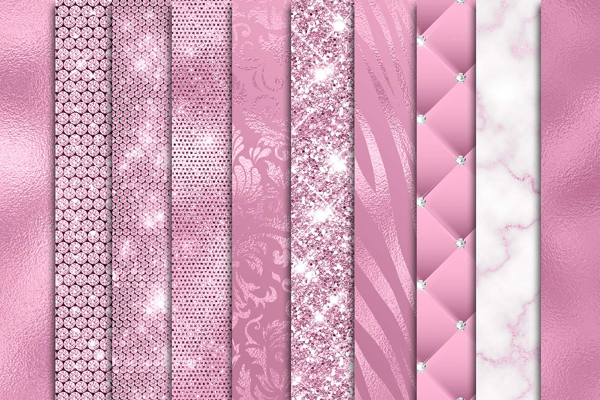 Glam Digital Papers Design Textures, a Texture Graphic by Makina Designs (Photo 2 of 2)