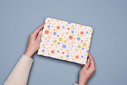 Festive pattern with circles, a Pattern Graphic by Art's and patterns (Thumbnail 2 of 2)