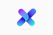 X Letter Logo, a Branding & Logo Template by Luis Muniz (Thumbnail 2 of 2)