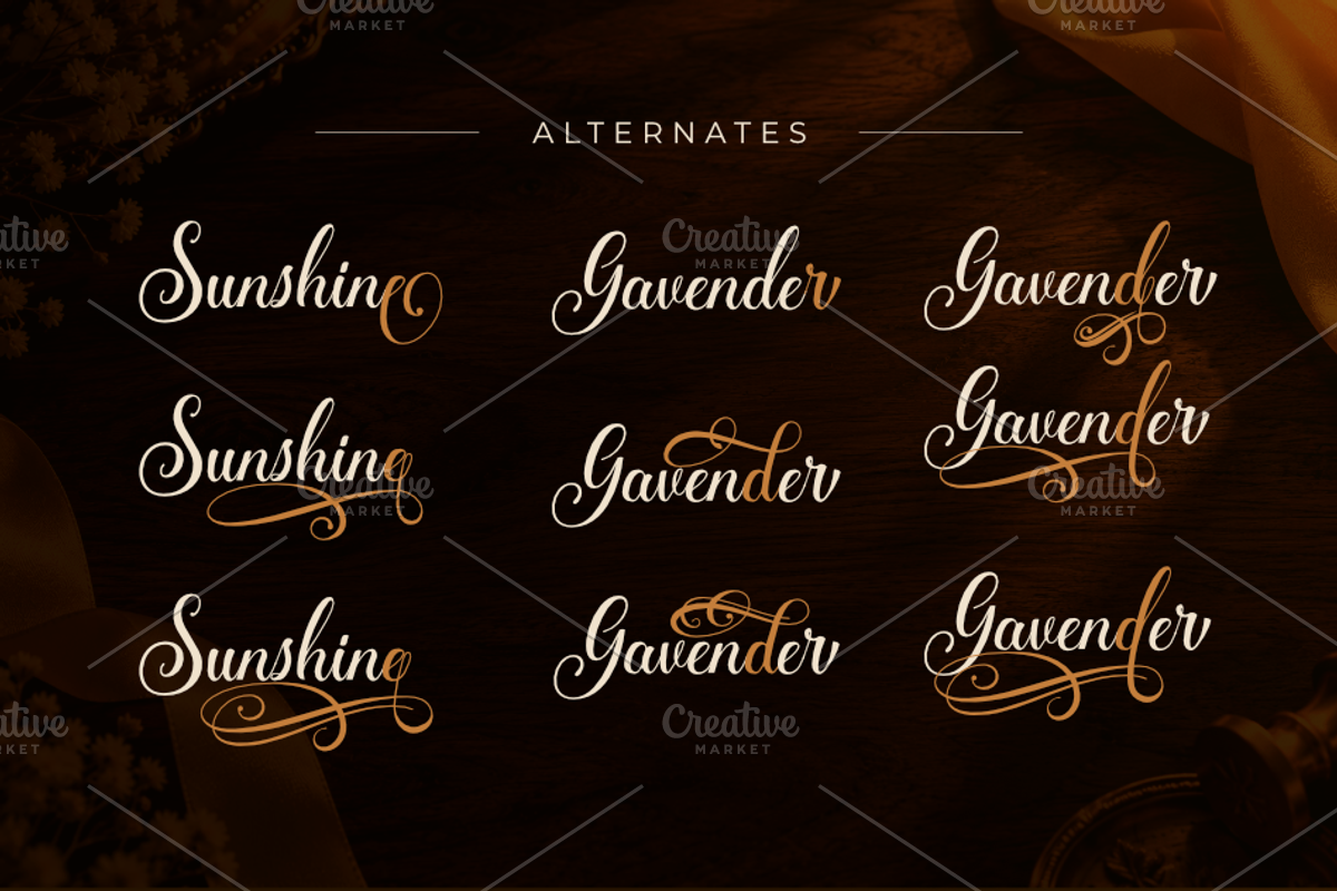 Lovenaliana, a Script Font by Ginart (Photo 8 of 10)