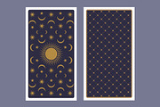 Back of Tarot Cards, a Decorative Illustration by La Inspiratriz (Thumbnail 3 of 7)
