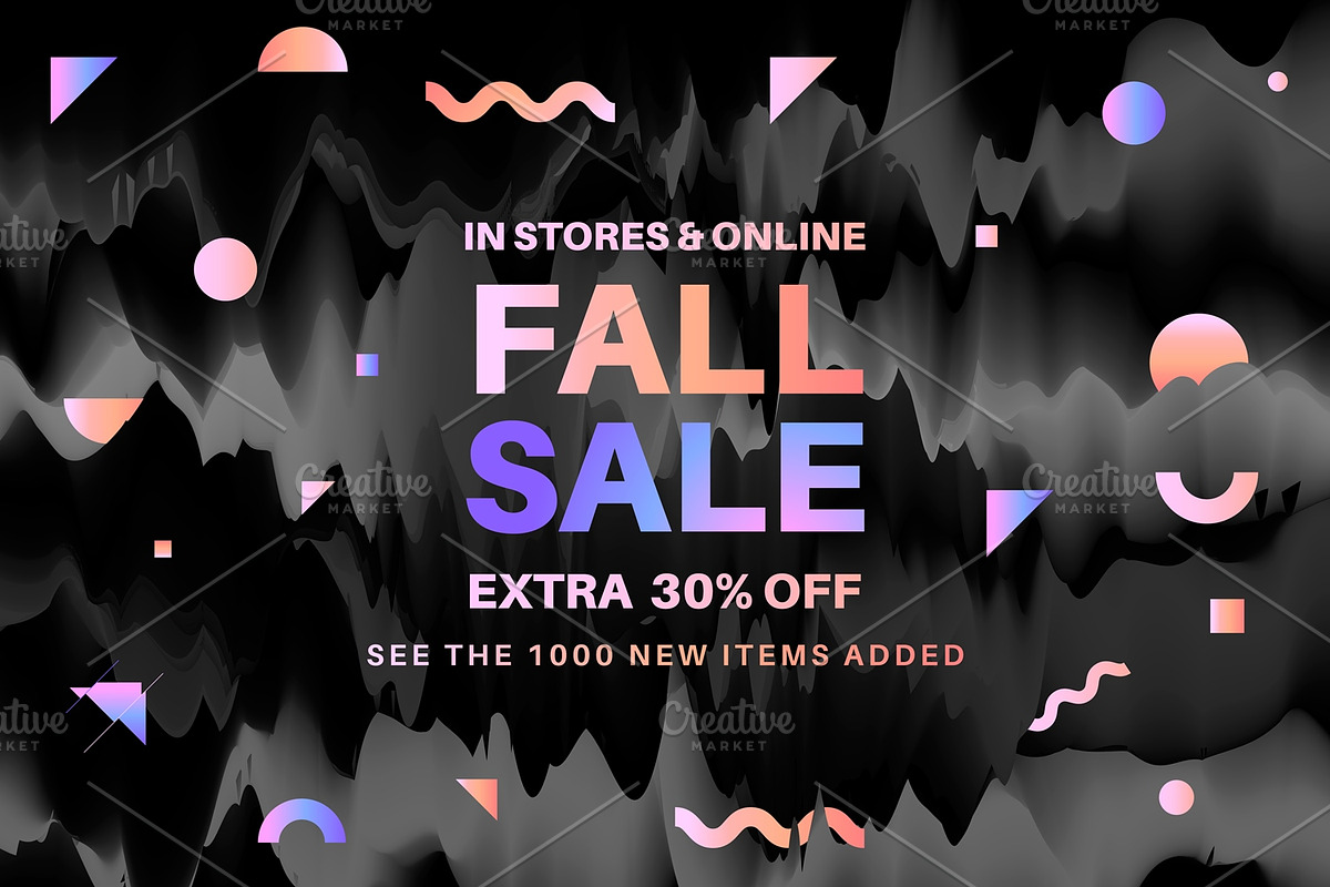 10 Autumn Sale Banners Set, an Education Illustration by Olha Kostiuk (Photo 6 of 10)