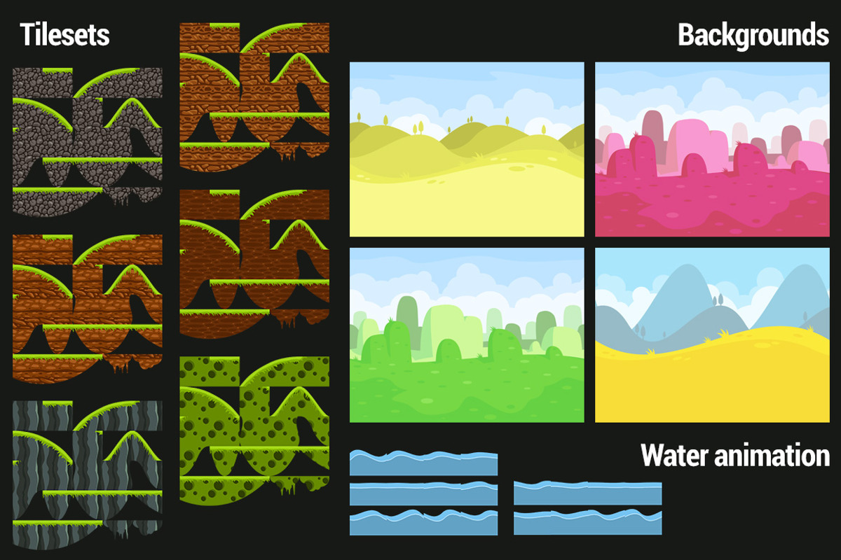 Game Assets for Tank Wars, an Illustration by wowu (Photo 5 of 5)
