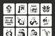 Birthday Doodles Collection, an Outline Icon by Vectors Market (Thumbnail 8 of 8)