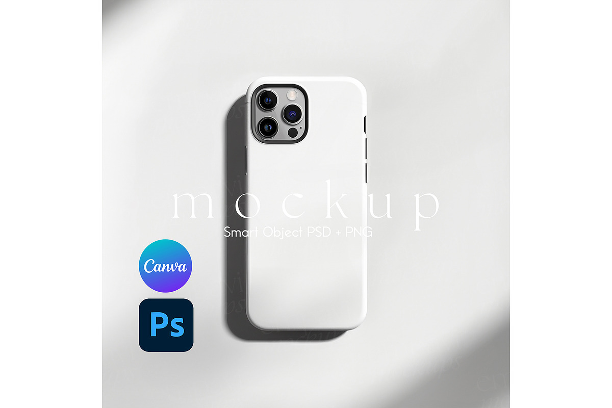 Phone Case Mockup, iPhone Mockup, an iPhone Mockup by EmpaviMockups (Photo 1 of 7)