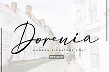 Dorenia Signature Font