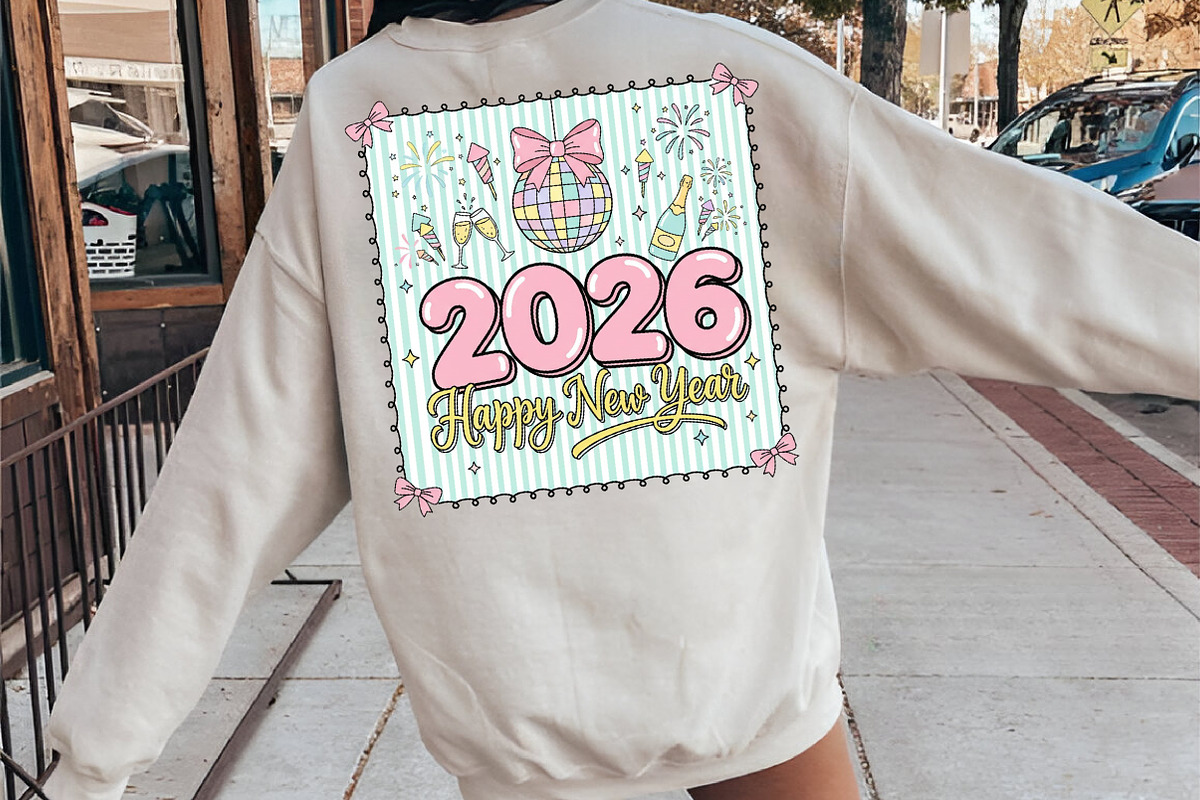 Happy New Year 2026 PNG, an Illustration by SinaCreation (Photo 4 of 11)