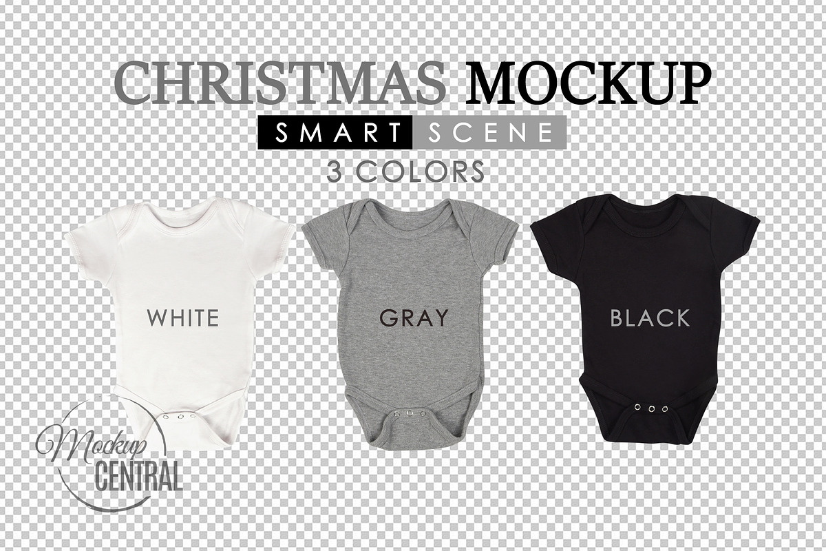 Christmas Family T-Shirt Mockup PSD, a Shirt Mockup by HaywireMedia & Mockups (Photo 4 of 8)