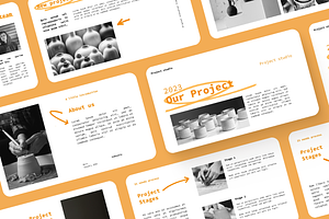 Brush Pitch Deck Template