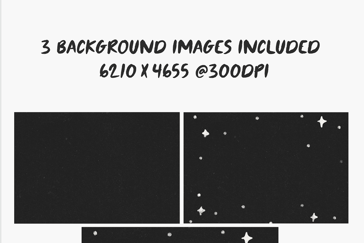 Outer Space Font + Graphic Kit, a Font by Forth and Wild (Photo 4 of 8)