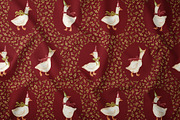 Christmas geese collection, an Animal Illustration by SirenaArt (Thumbnail 9 of 15)