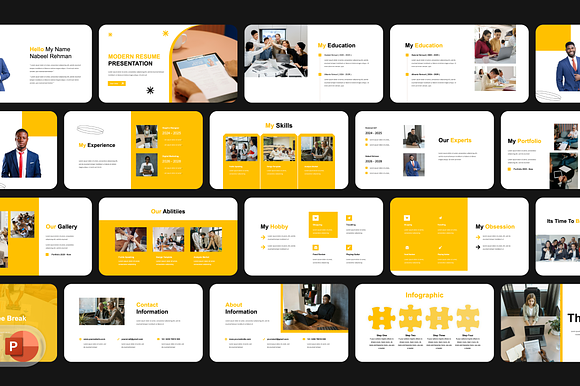 CV Resume Presentation preview 2