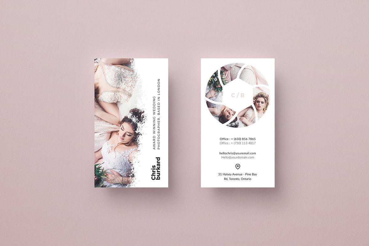 Photography Business Card Templates, a Business Card Template by Crevo Studio (Photo 4 of 6)