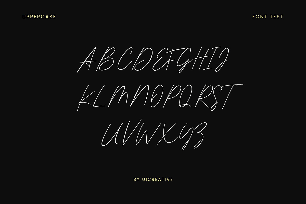 Sarmatia Signature Font, a Handwritten Font by UICreative (Photo 8 of 11)