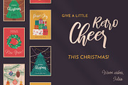 Retro Cheer: 40 Christmas Wall Art, a Seasonal Illustration by IuliiaSavko (Thumbnail 11 of 11)