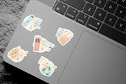 Zero Waste Eco stickers set, a Decorative Illustration by Sabina_Ava (Thumbnail 5 of 5)
