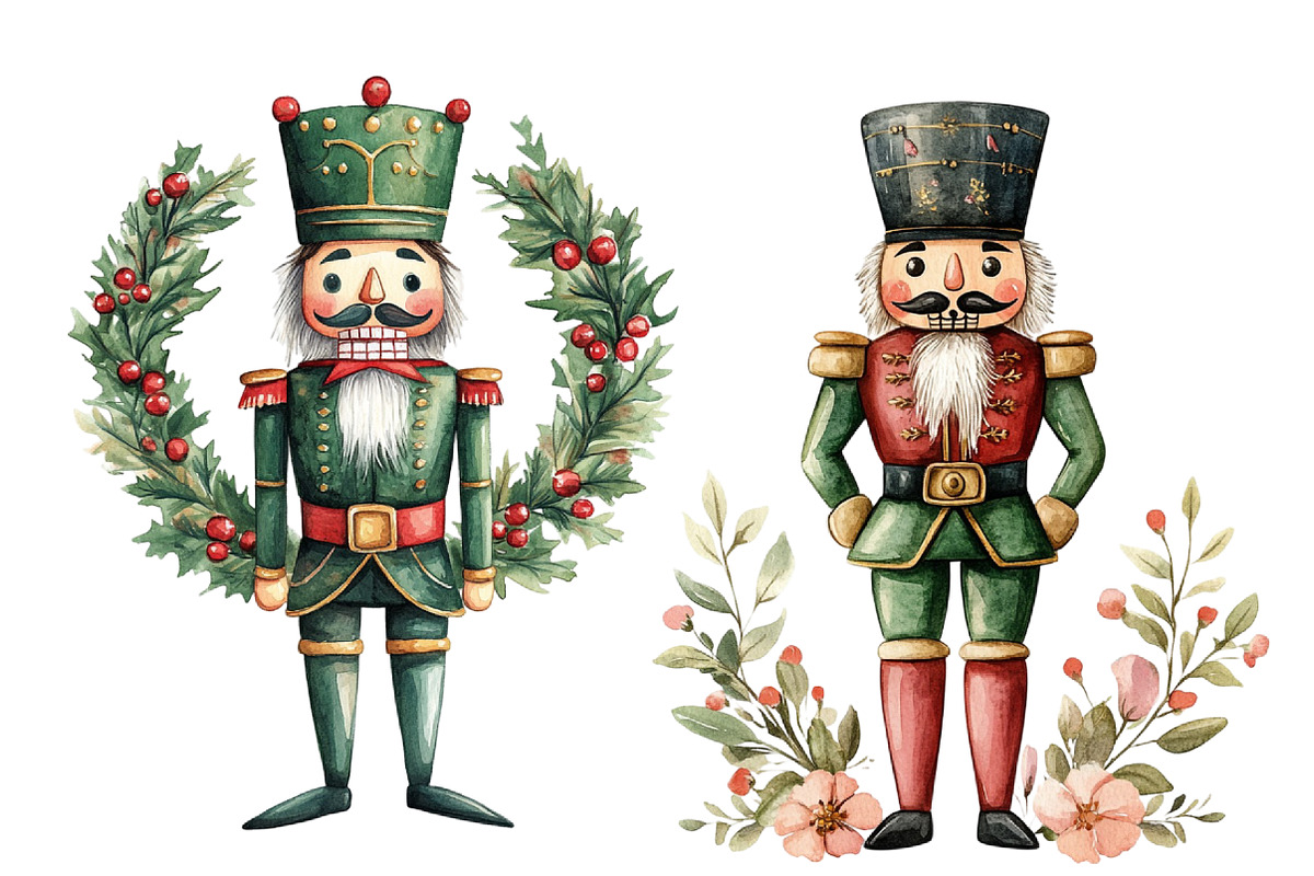 Christmas Nutcracker clipart, an Illustration by Designworld (Photo 4 of 5)