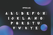 PGR Counter - Sharp Bubble Font, a Handwritten Font by Pikgura (Thumbnail 2 of 5)